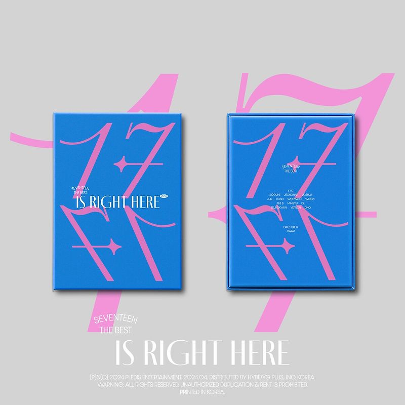 BEST ALBUM "17 IS RIGHT HERE" (DEAR Ver.)