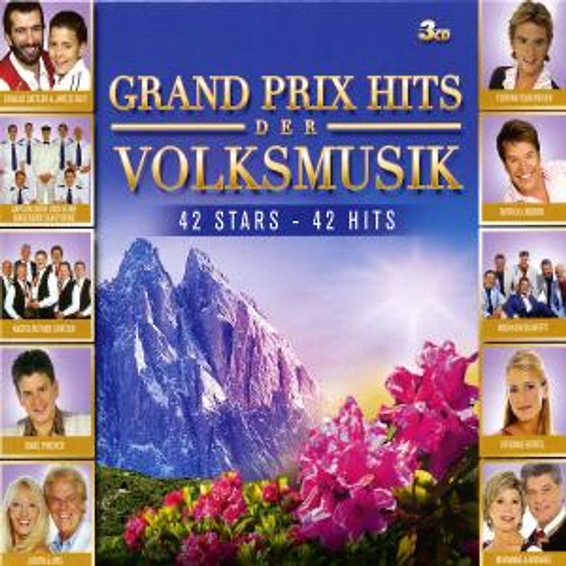 Various - Grand Prix Hits der Volksmusik-42 Stars-42 Hits