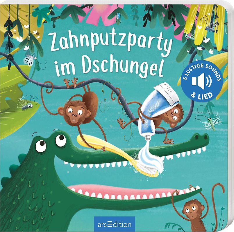Zahnputzparty im Dschungel