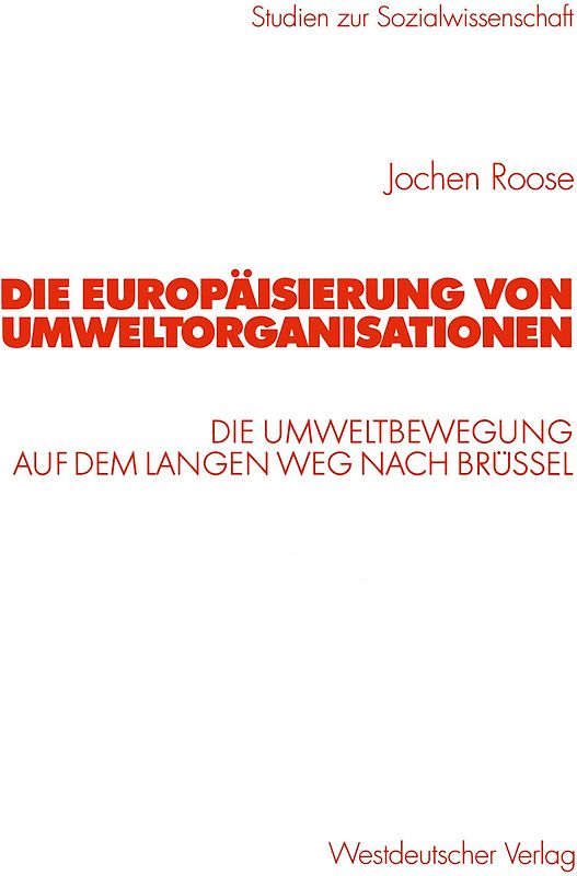 Die Europäisierung von Umweltorganisationen