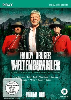 Hardy Krüger - Weltenbummler, Volume drei [3 DVDs] DVD