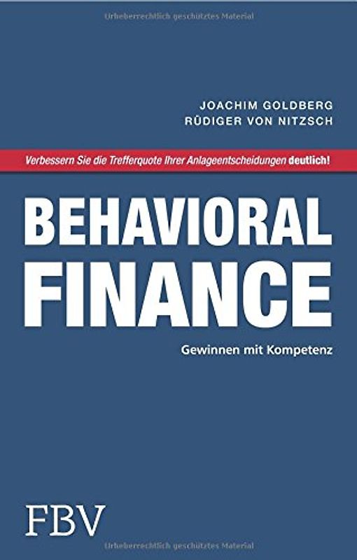 Behavioral Finance: Gewinnen Mit Kompetenz - Von Nitzsch, Rüdiger