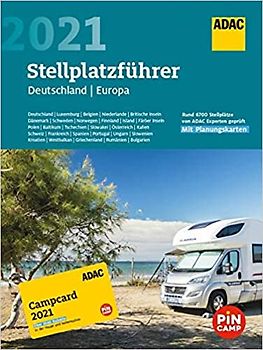 ADAC Stellplatzführer 2021 Deutschland und Europa