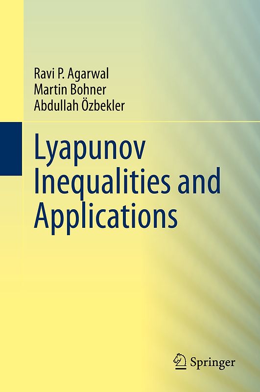 Lyapunov Inequalities and Applications