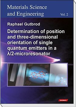 Determination of position and three-dimensional orientation of single quantum emitters in a λ/2-microresonator