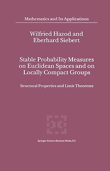 Stable Probability Measures on Euclidean Spaces and on Locally Compact Groups