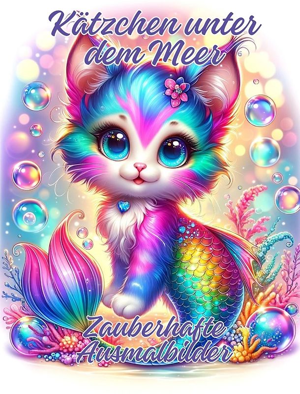 Kätzchen unter dem Meer