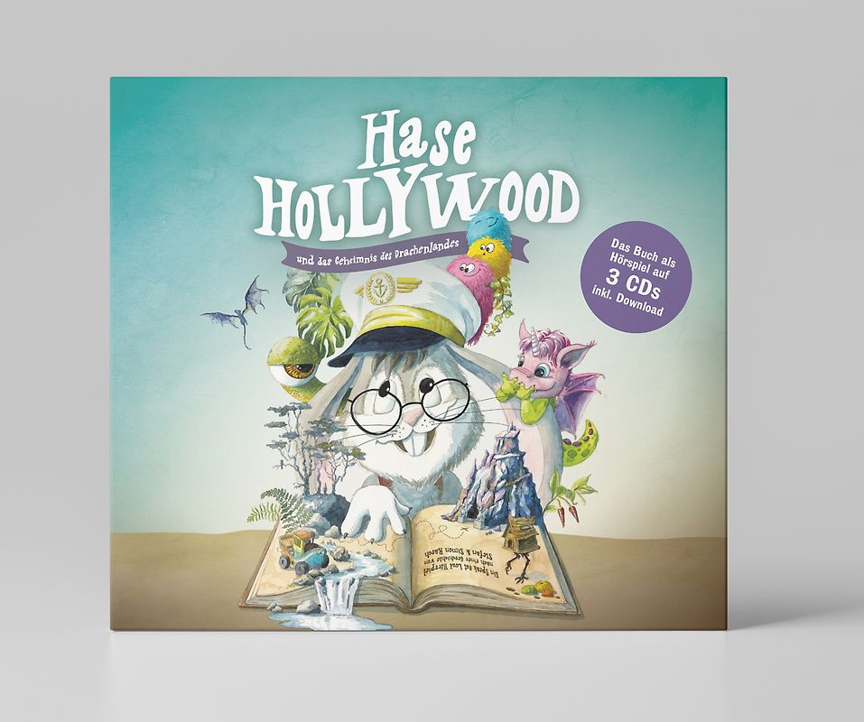 Hase Hollywood und das Geheimnis des Drachenlandes - Audio CDs