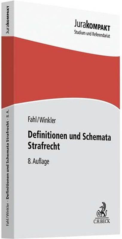 Definitionen und Schemata Strafrecht