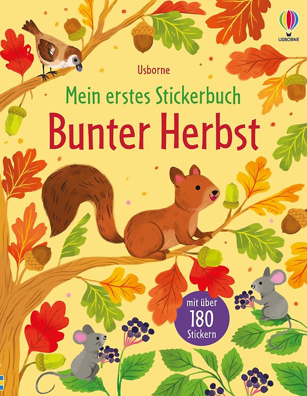Mein erstes Stickerbuch: Bunter Herbst
