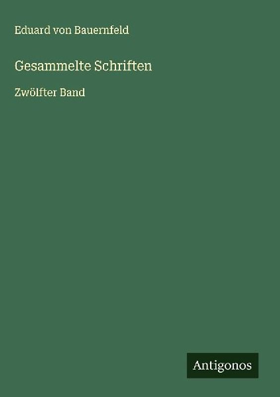 Gesammelte Schriften