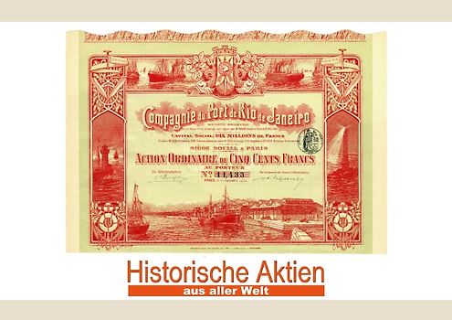 Historische Aktien aus aller Welt (Posterbuch DIN A4 quer)