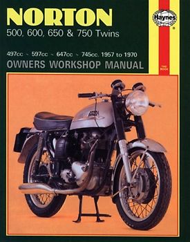 Norton: 500, 600, 650 & 750 Twins - Owners Workshop Manual - D. J. Rabone