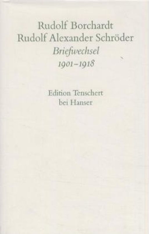 Briefwechsel (Band 1)