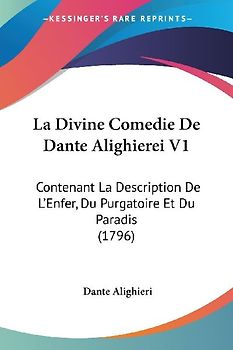 La Divine Comedie De Dante Alighierei V1