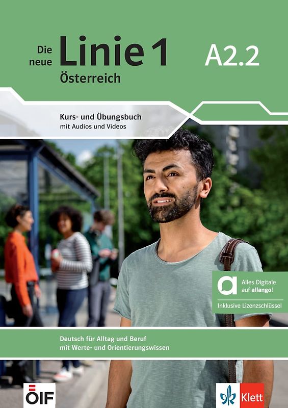 Die neue Linie 1 Österreich A2.2 - Hybride Ausgabe allango