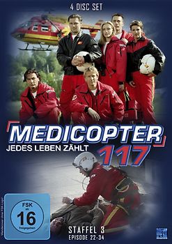 Medicopter 117 - Jedes Leben zählt (Staffel 3: Folge 22-34 im 4 Disc Set) DVD