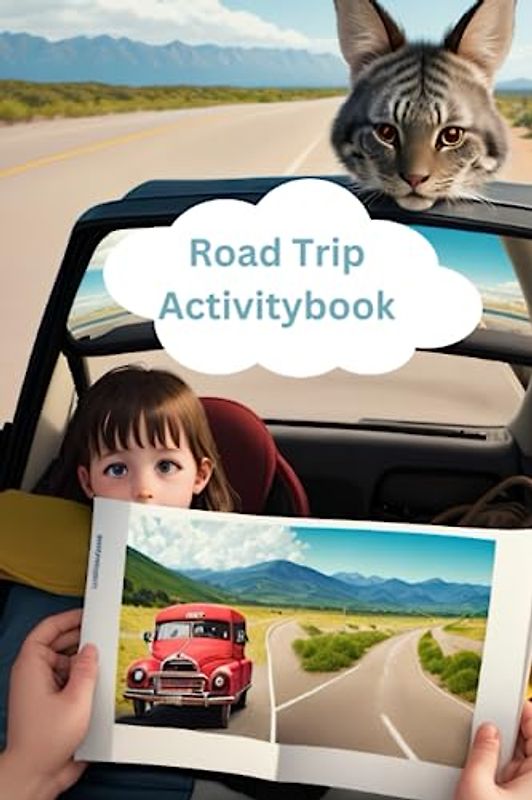 Road Trip Activity Book: Interesting Activity Book with Mazes and WordSearch