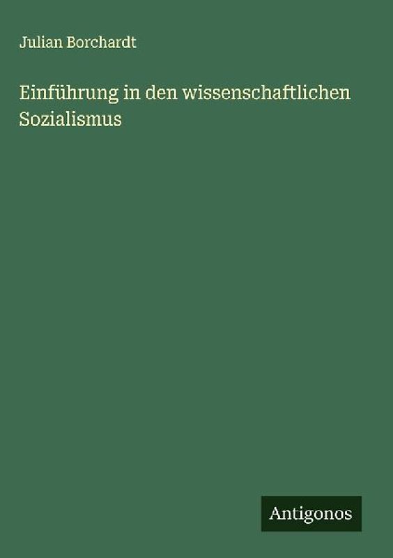 Einführung in den wissenschaftlichen Sozialismus