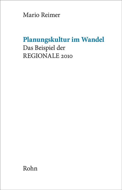 Planungskultur im Wandel