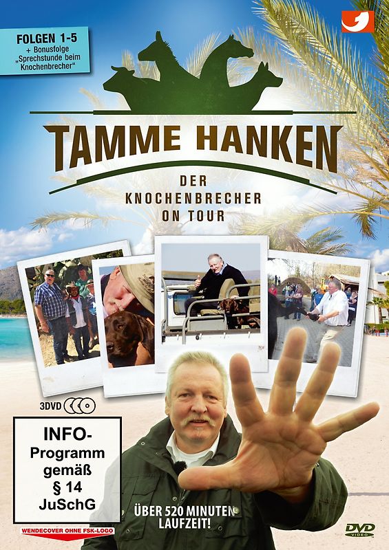 Tamme Hanken - Der Knochenbrecher on Tour, Folgen 01-05 (3 Discs) DVD