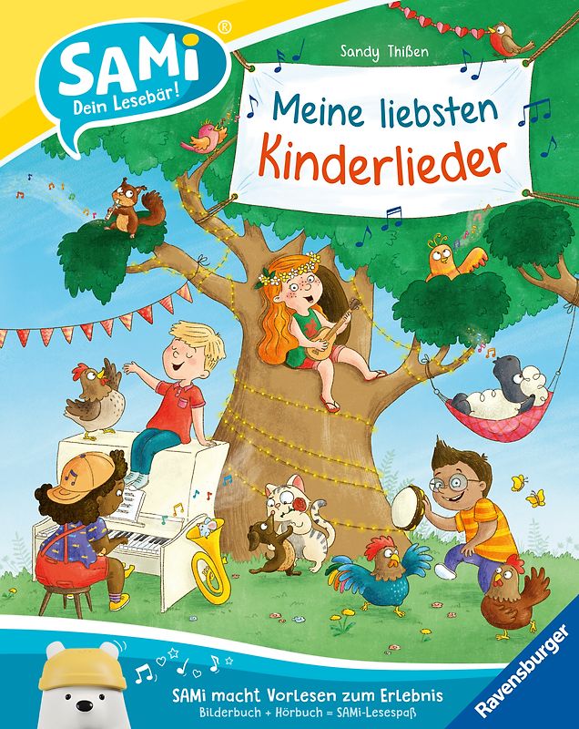 SAMi – dein Lesebär - Meine liebsten Kinderlieder