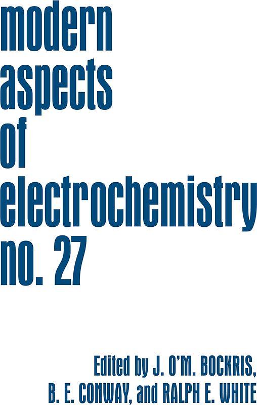 Modern Aspects of Electrochemistry
