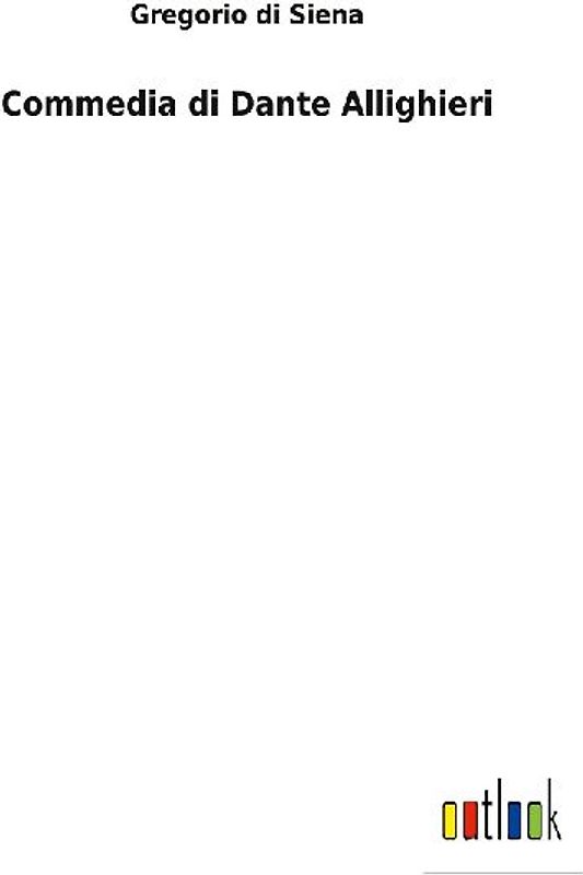 Commedia di Dante Allighieri