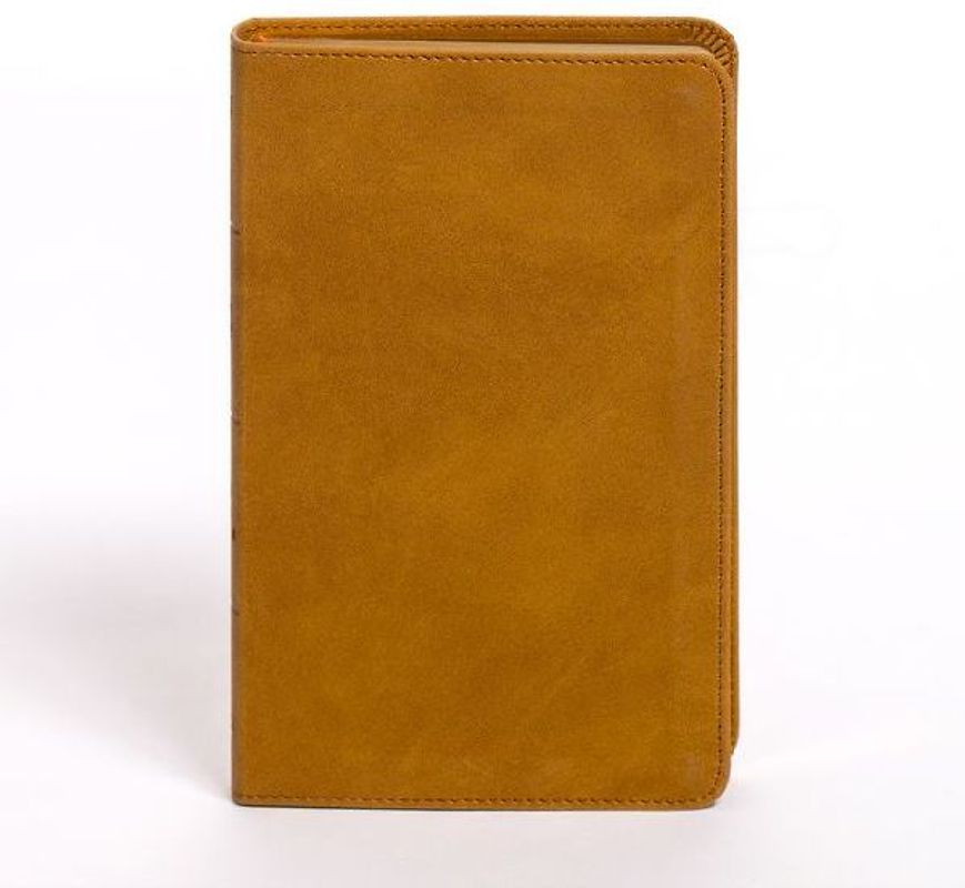 KJV Personal Size Bible, Camel Suedesoft Leathertouch