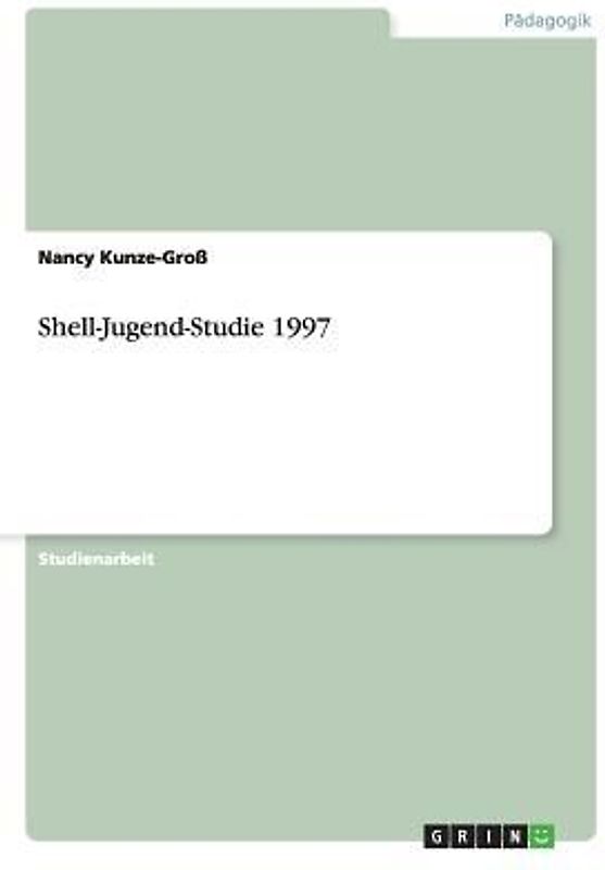 Shell-Jugend-Studie 1997