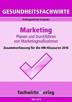 Gesundheitsfachwirte: Marketing