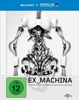 Ex Machina [Steelbook] Blu-ray Disc