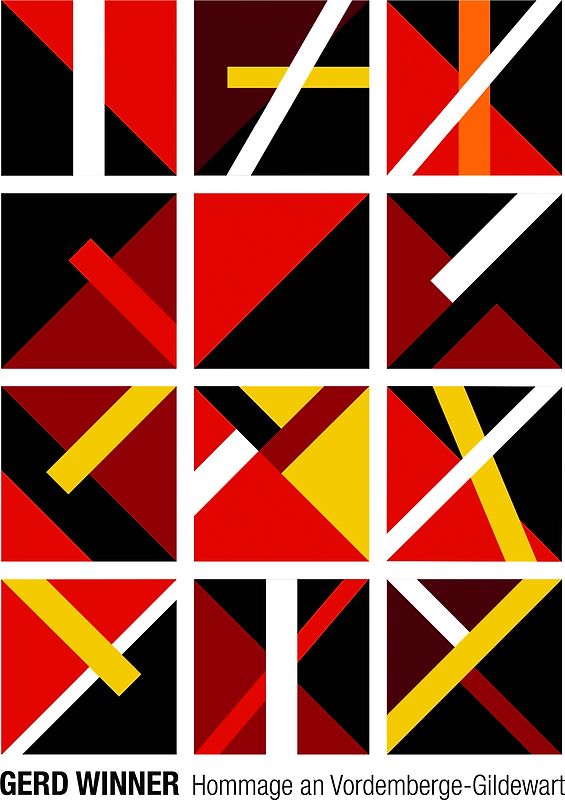 Gerd Winner – Hommage an Vordemberge-Gildewart.