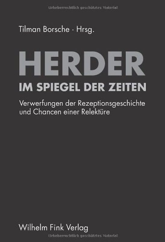 Herder im Spiegel der Zeiten