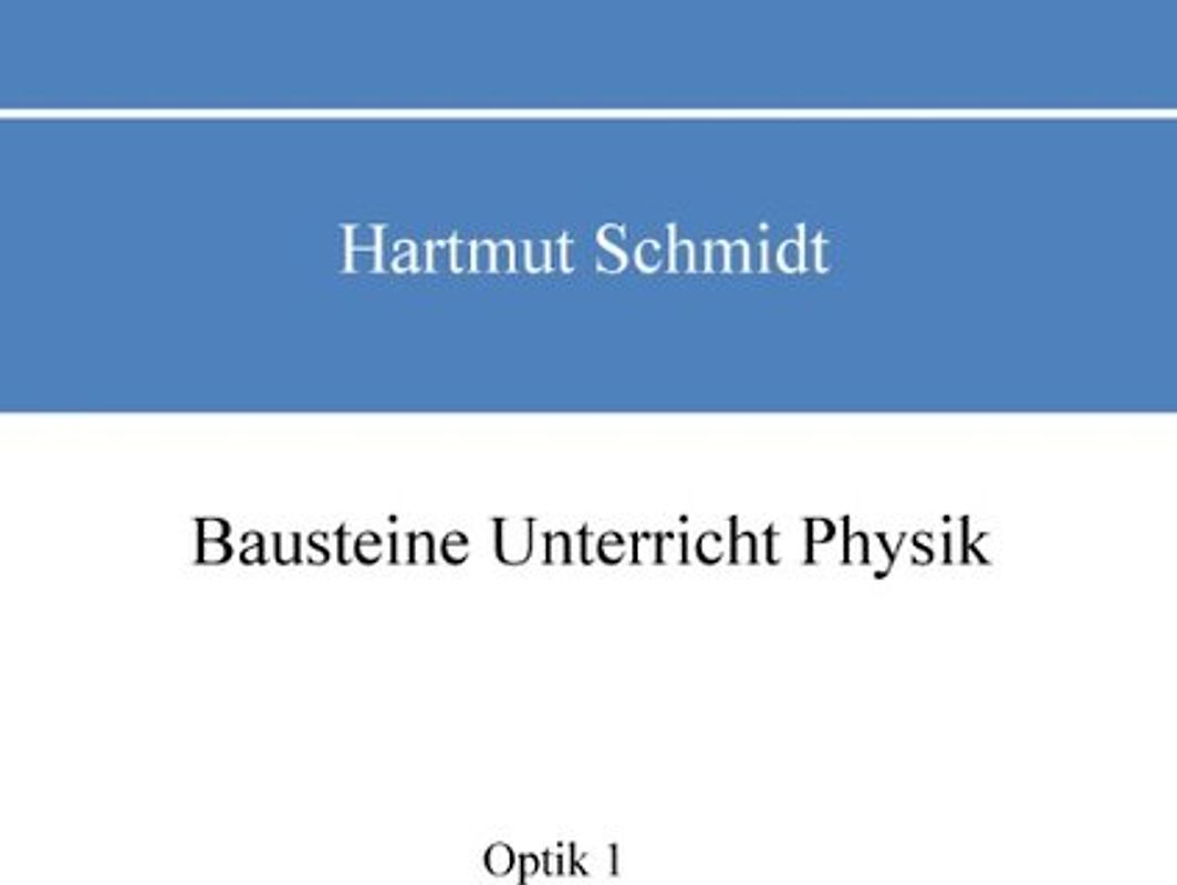 Bausteine Unterricht Physik
