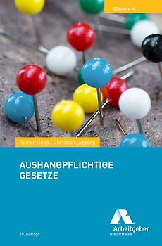 Aushangpflichtige Gesetze