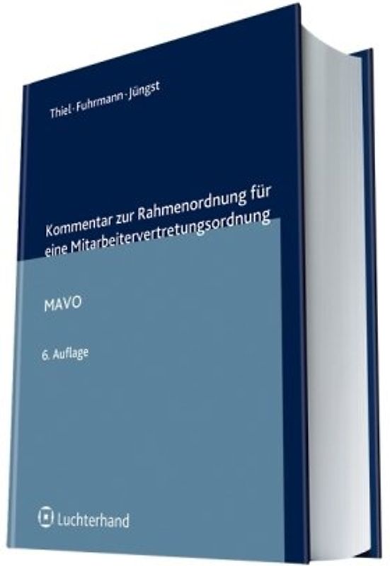 Kommentar zur Rahmenordnung für eine Mitarbeitervertretungsordnung. Katholische Kirche
