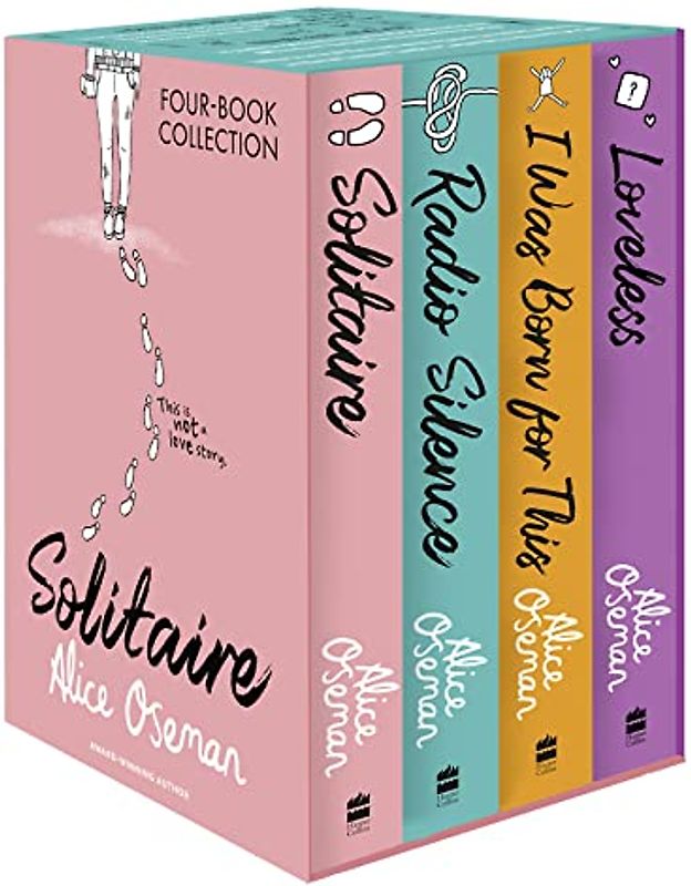 Alice Oseman Four-Book Collection Box Set (Solitaire, Radio Silence, I Was Born For This, Loveless): TikTok made me buy it! From the YA Prize winning author and creator of Netflix series HEARTSTOPPER