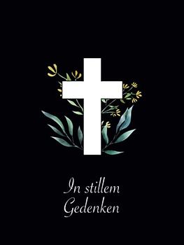 In Stillem Gedenken: Kondolenzbuch für die Trauerfeier · Zum Eintragen von Beileidsbekundungen und Einkleben von Fotos
