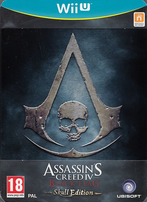 Assassin's Creed IV: Black Flag [The Skull Edition, Steelbook, Artbook, Soundtrack, 2 Sammelkarten, AT Import] Nintendo Wii U