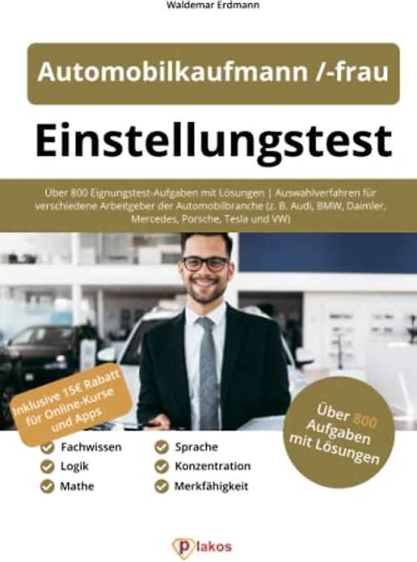Einstellungstest Automobilkaufmann / -kauffrau