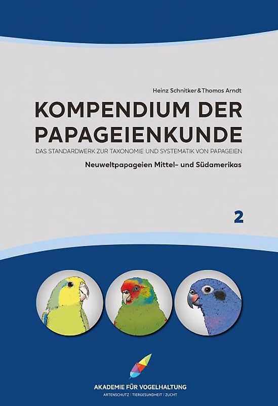 Kompendium der Papageienkunde Das Standardwerk zur Taxonomie und Systematik von Papageien