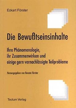 Die Bewusstseinsinhalte