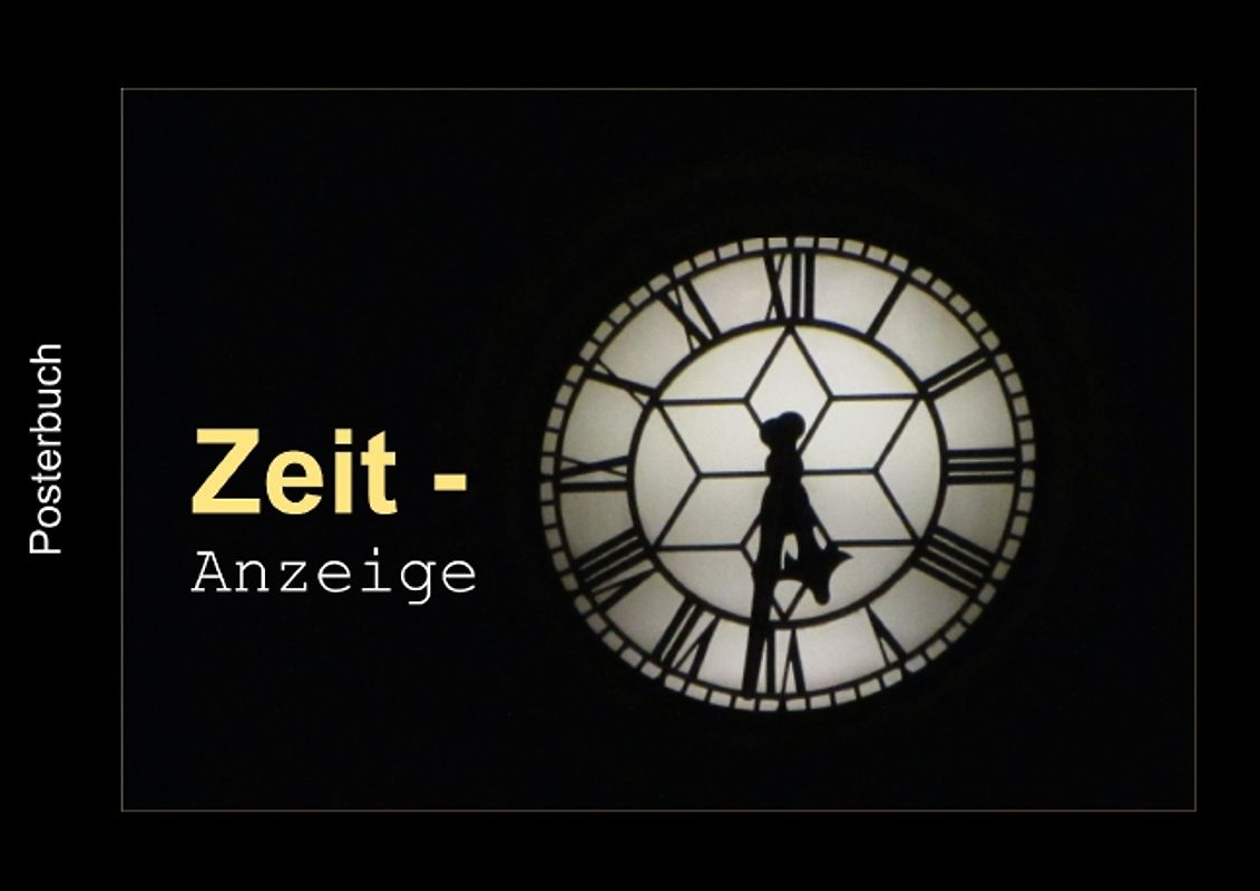 Zeit-Anzeige (Posterbuch DIN A4 quer)