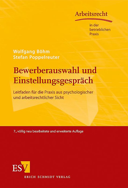 Bewerberauswahl und Einstellungsgespräch