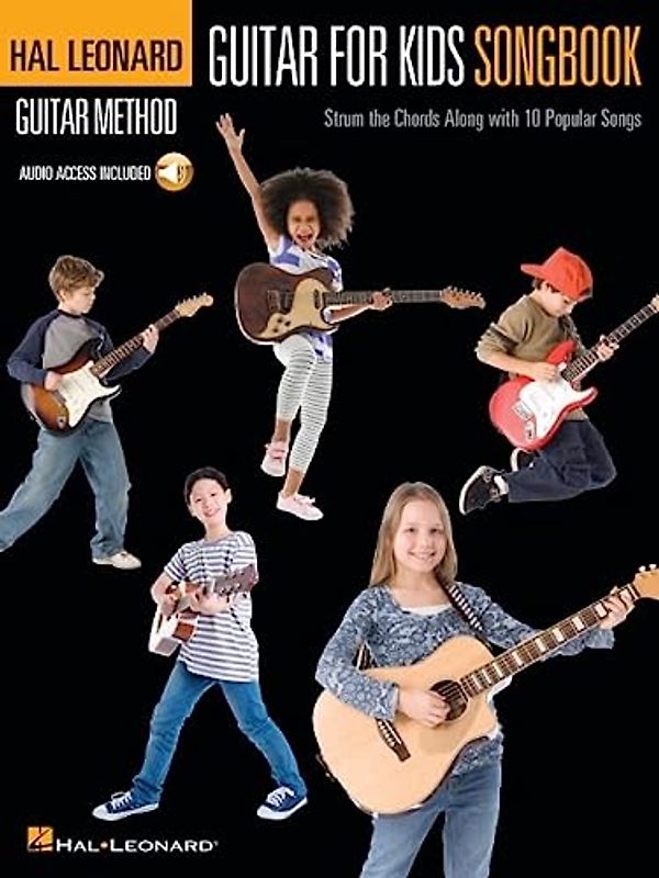 Guitar for Kids Songbook - Hal Leonard Guitar Method Book/Online Audio [With CD (Audio)]