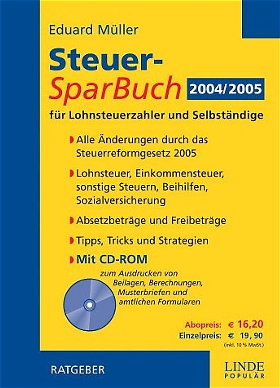 Steuer-SparBuch 2004 /2005