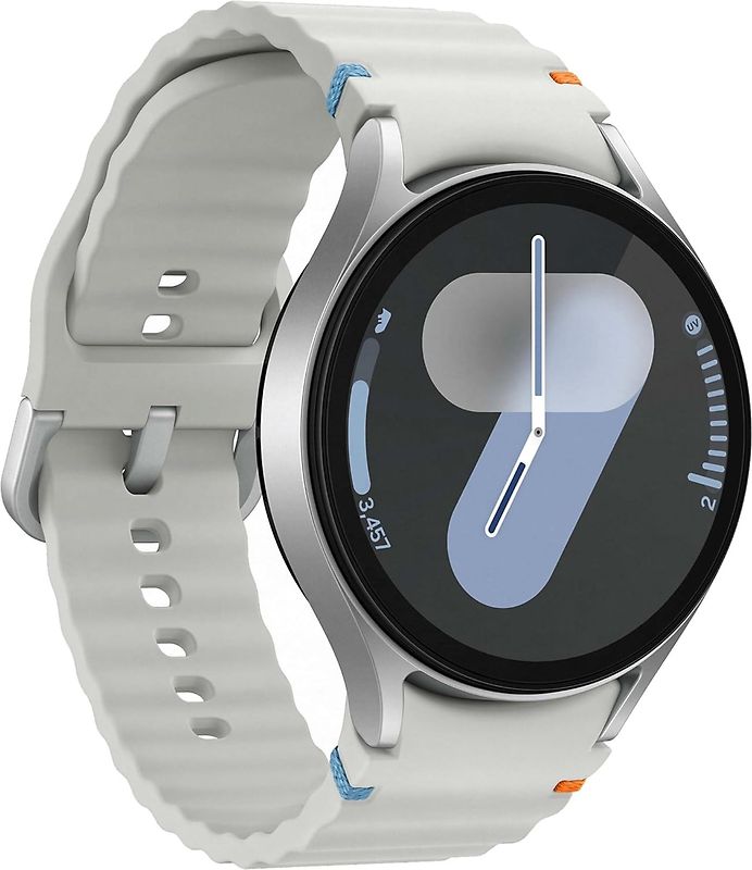 Samsung Galaxy Watch7 44 mm Boîtier aluminium argent Bracelet Sport M/L argent [Wi-Fi]