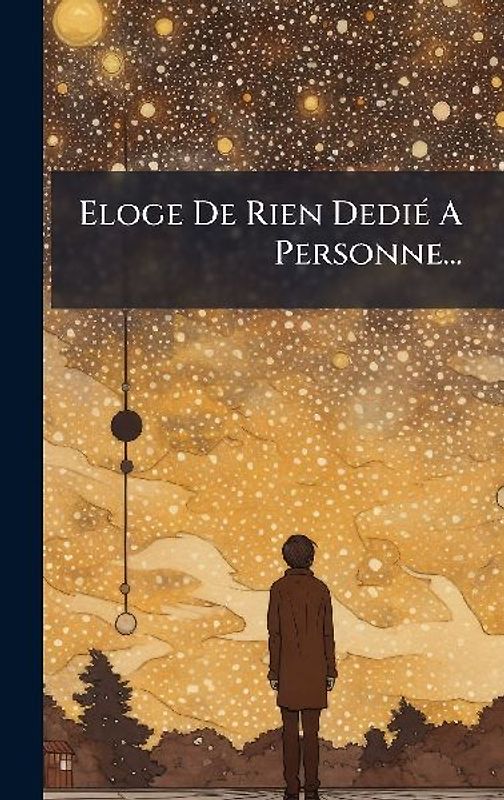 Eloge De Rien DediÃ(c) A Personne...