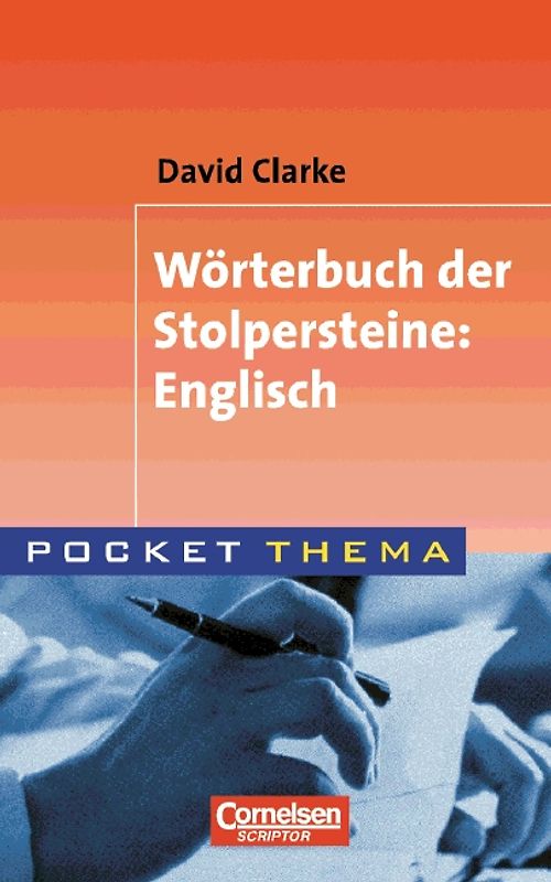 Pocket Thema / Wörterbuch der Stolpersteine: Englisch